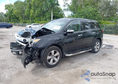 2012 Acura Mdx Technology Package из США, поврежденный, VIN 2HNYD2H30CH538077